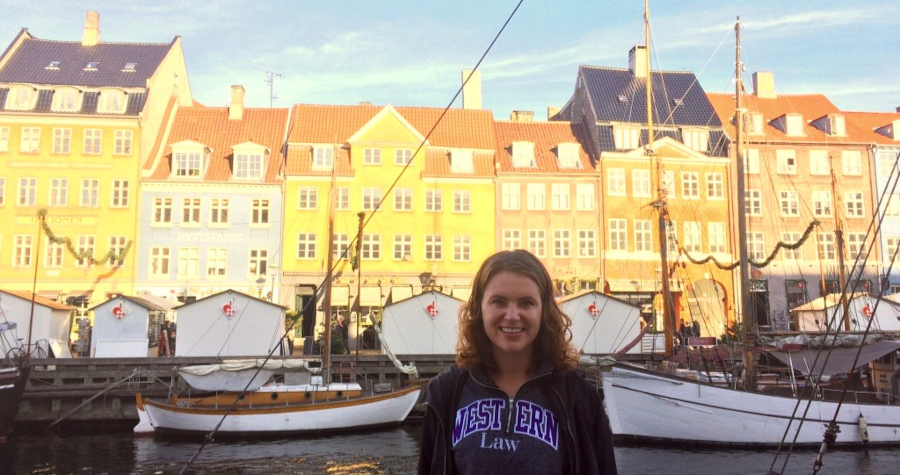 Western Law student in Copenhagen