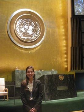 Danielle Koehn at UN.JPG