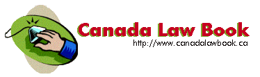 Canada Law Book Banner