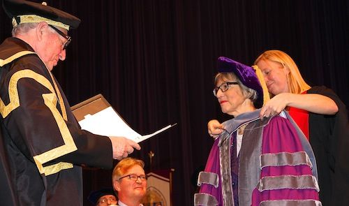 McLachlin receives an honorary degree