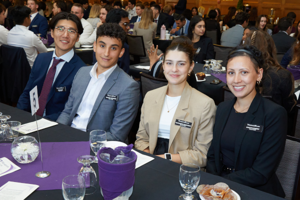 Students at the 2024 Induction Ceremony