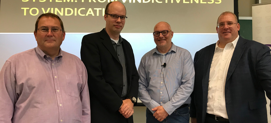 Stephen Pitel, Jonathan de Vries, Allan Beever and Jason Neyers