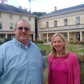 Professors Jason Neyers and Erika Chamberlain